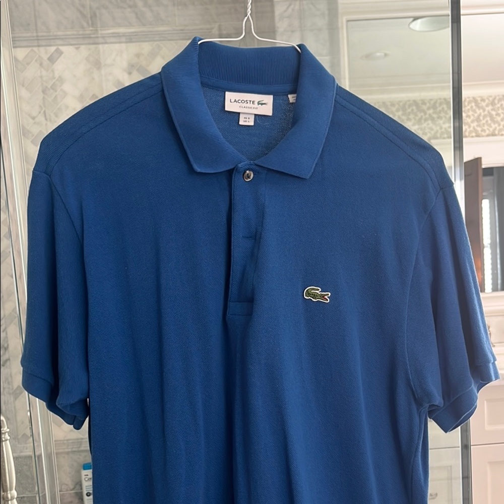 Lacoste Classic Navy Polo Shirt